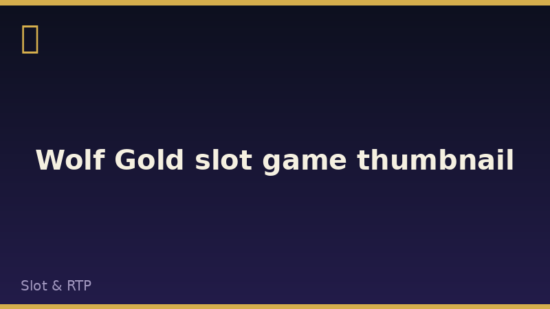 Wolf Gold slot game thumbnail